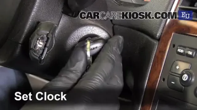 2008 Peugeot 307 XT HDi 2.0L 4 Cyl. Turbo Diesel Horloge Régler l'horloge